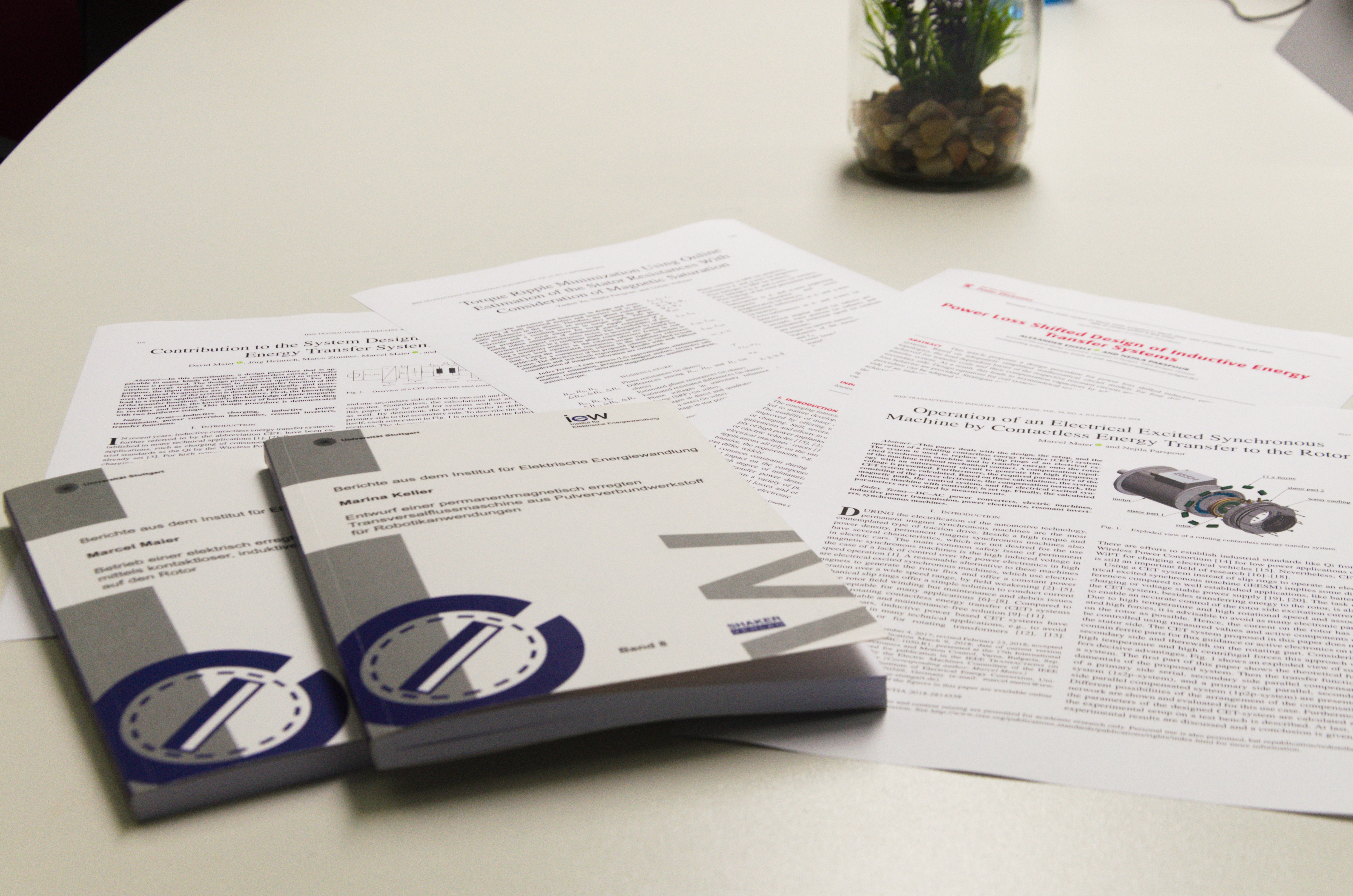 Publications and Dissertations