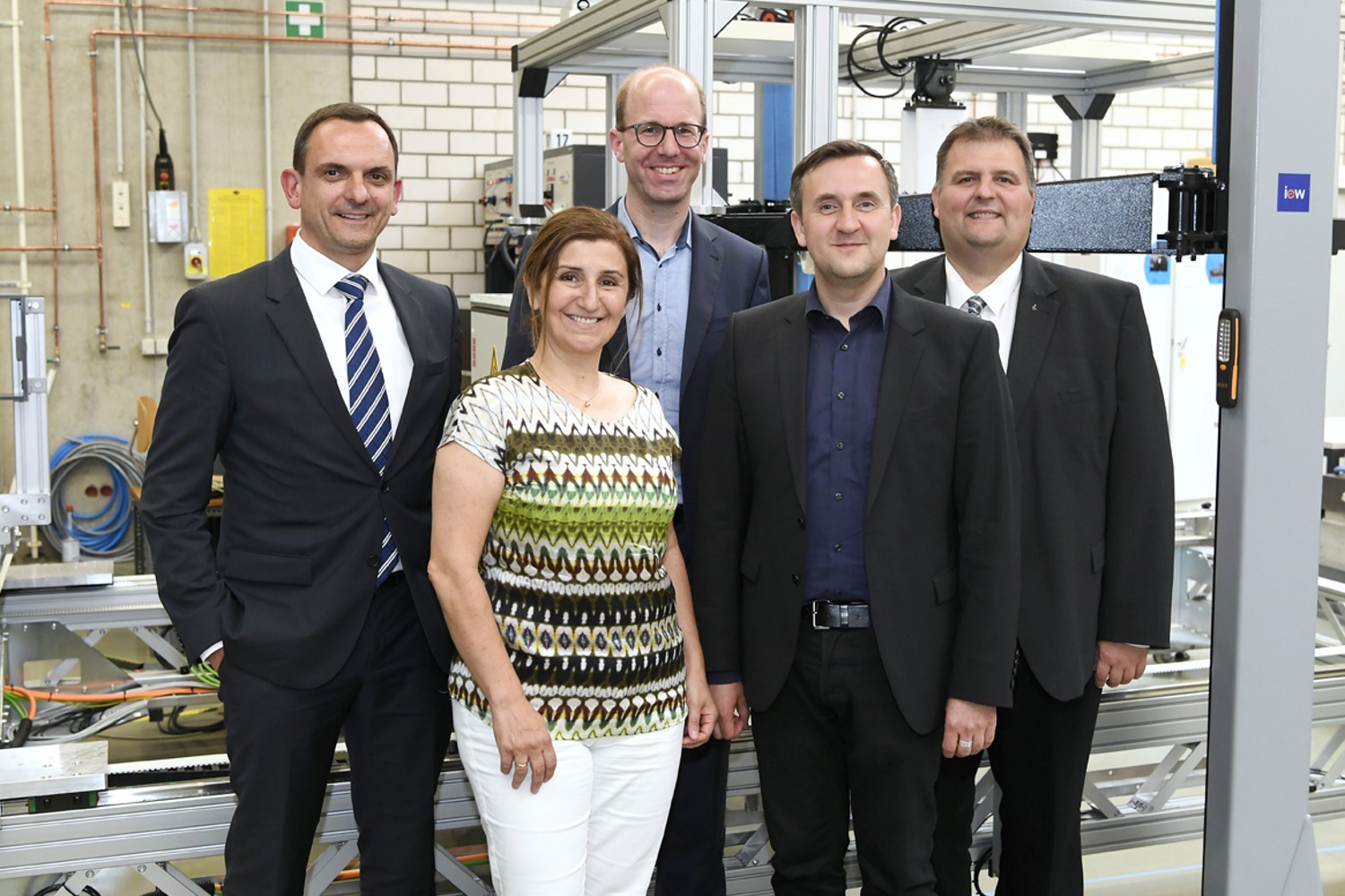Die Referenten der Auftaktveranstaltung des Technologienetzwerks Transformation